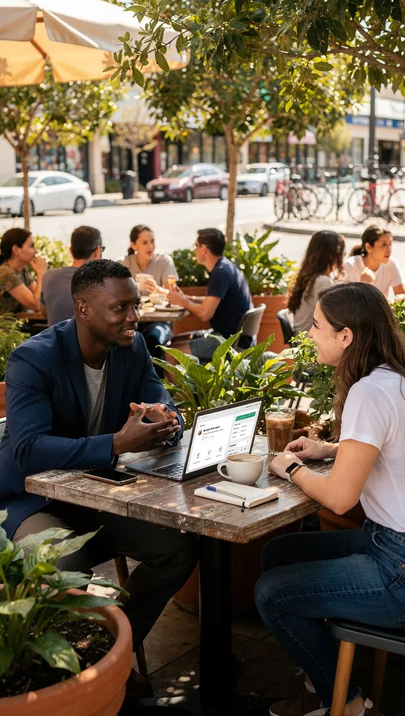 Clutter-free digital workspace promoting simplicity and usability