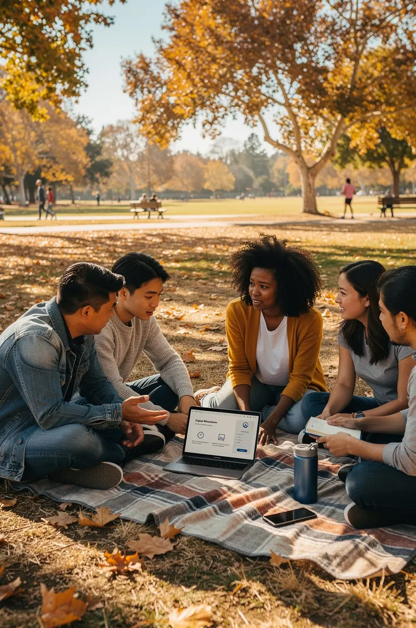 Principles of digital minimalism for improved usability.