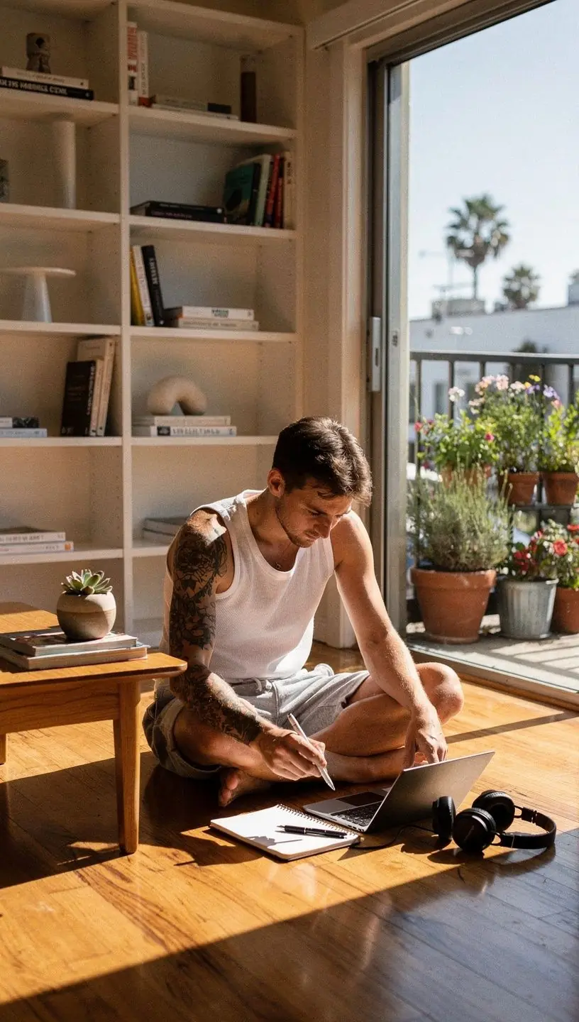 Modern office environment