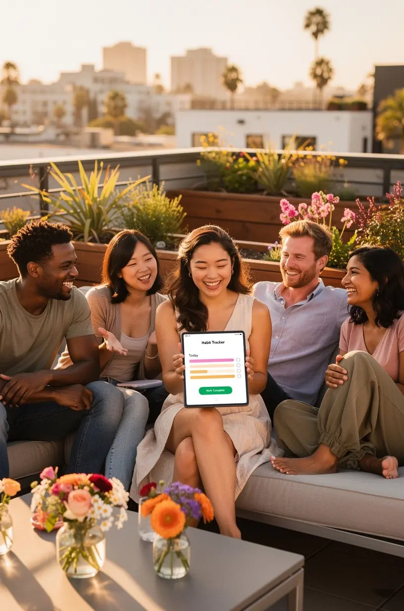 Professional team collaboration