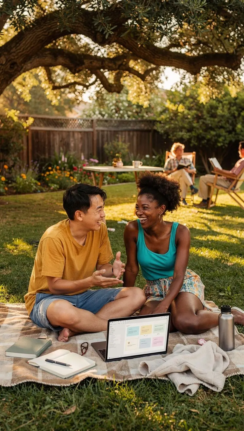 Professional business solutions illustration